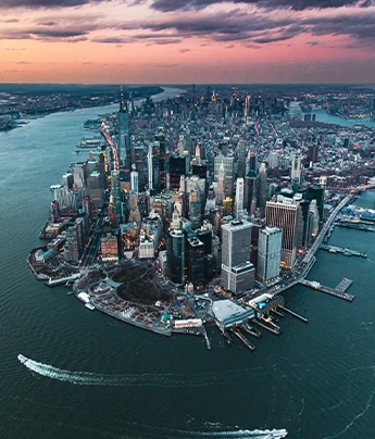 Vista destino Estados Unidos. Teduca estudios en el exterior.