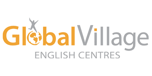 Logo Global Village, English Centres.