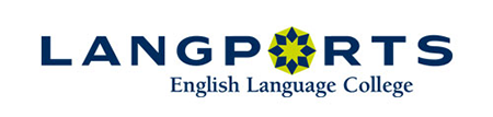 Logo Langports, English Language College